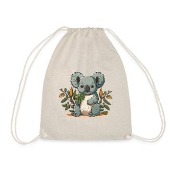 Eucalyptus Treat - Drawstring Bag - nature - Front