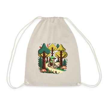 Forest Ride - Drawstring Bag - nature - Front