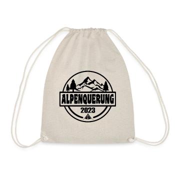 Alpenquerung 2023 - Turnbeutel - Natur - Vorne