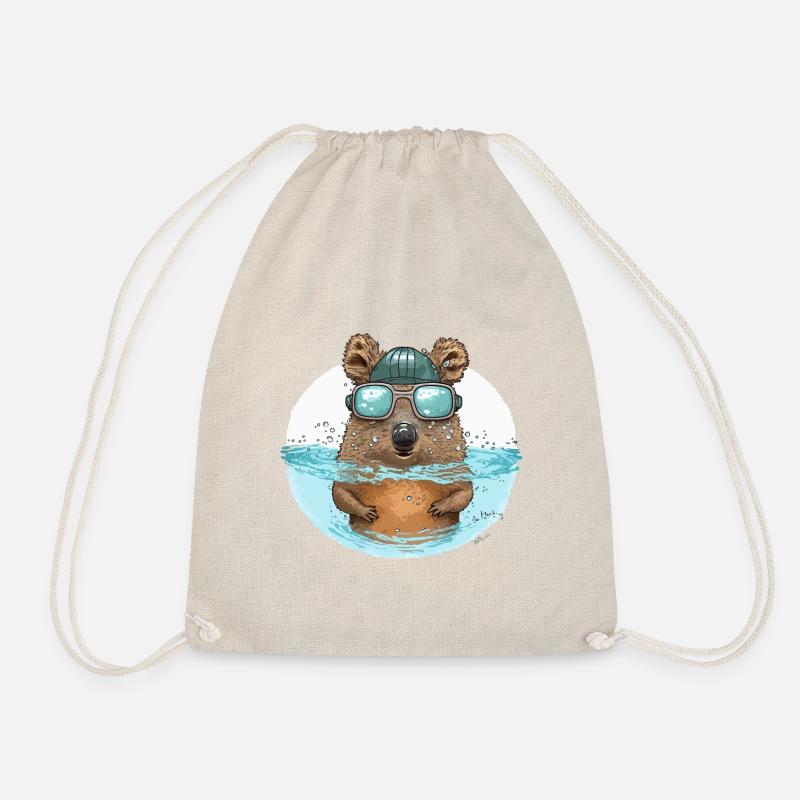 Quokka Polo - Turnbeutel - Natur