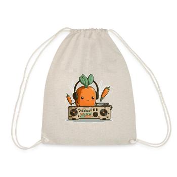 Battements de carottes - Sac de sport léger - nature - Devant