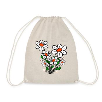 daisies, daisies, flower tendril, flower, flowery - Drawstring Bag - nature - Front