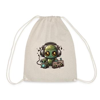 Beats und Bots - Turnbeutel - Natur - Vorne