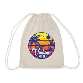 Millésime années 1980 - Sac de sport léger - nature - Devant