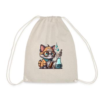 Feline Findings - Drawstring Bag - nature - Front