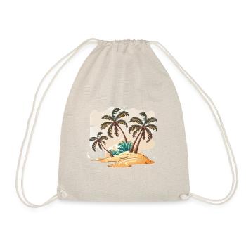 The Beachcomber - Drawstring Bag - nature - Front
