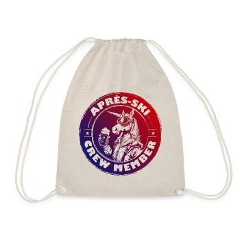L’équipe d’après-ski licorne dit colorée - Sac de sport léger - nature - Devant