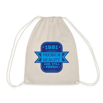 Millésime 1981 - Sac de sport léger - nature - Devant