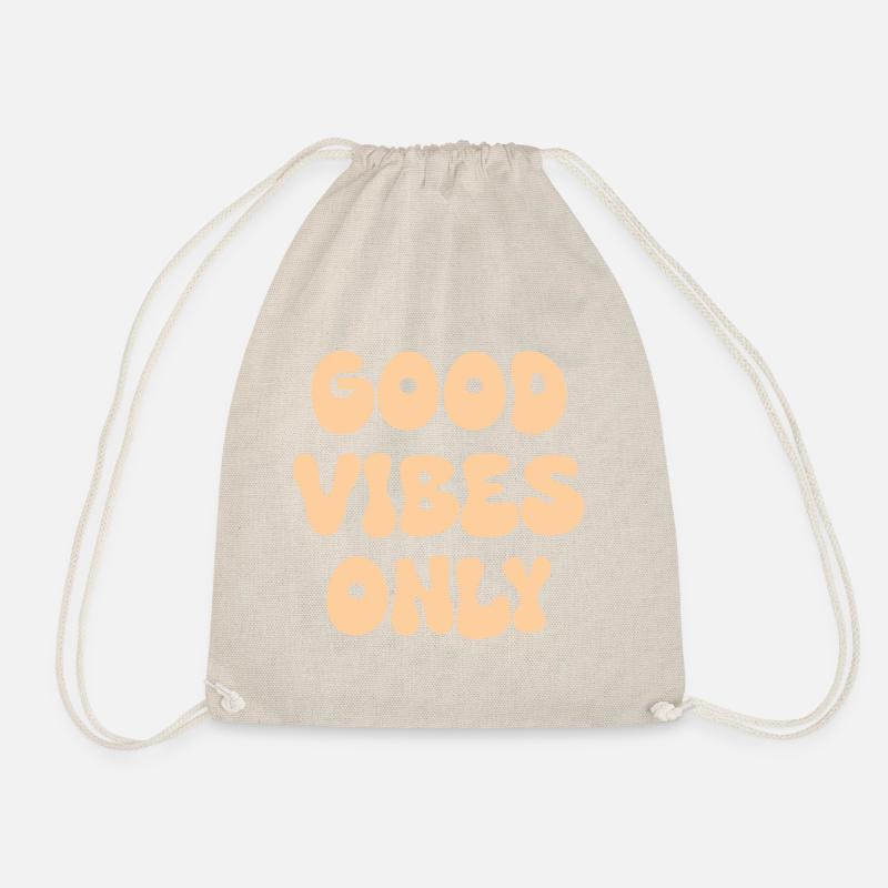 Gute vibes - Turnbeutel - Natur