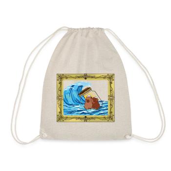 Pets Sea Guinea Pig Guinea Pig - Drawstring Bag - nature - Front