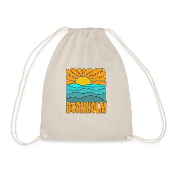 Soleil et mer à Bornholm, Danemark - Sac de sport léger - nature - Devant