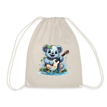 The Banjo-Tangled Koala - Drawstring Bag - nature - Front