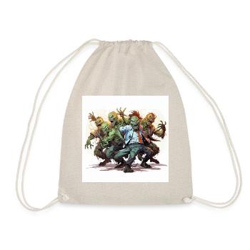 The Zombie Dance Party - Drawstring Bag - nature - Front