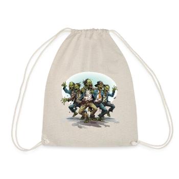 The Zombie Dance Party - Drawstring Bag - nature - Front
