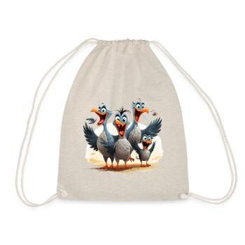 The Winged Wonders - Drawstring Bag - nature - Front