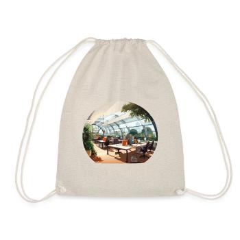 Dynamic Workspace - Drawstring Bag - nature - Front