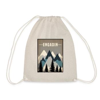 Engadin minimal - Turnbeutel - Natur - Vorne