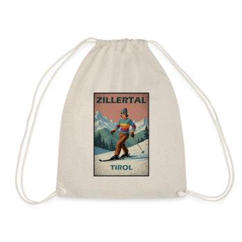 Zillertal Skifahren Alpen - Turnbeutel - Natur - Vorne
