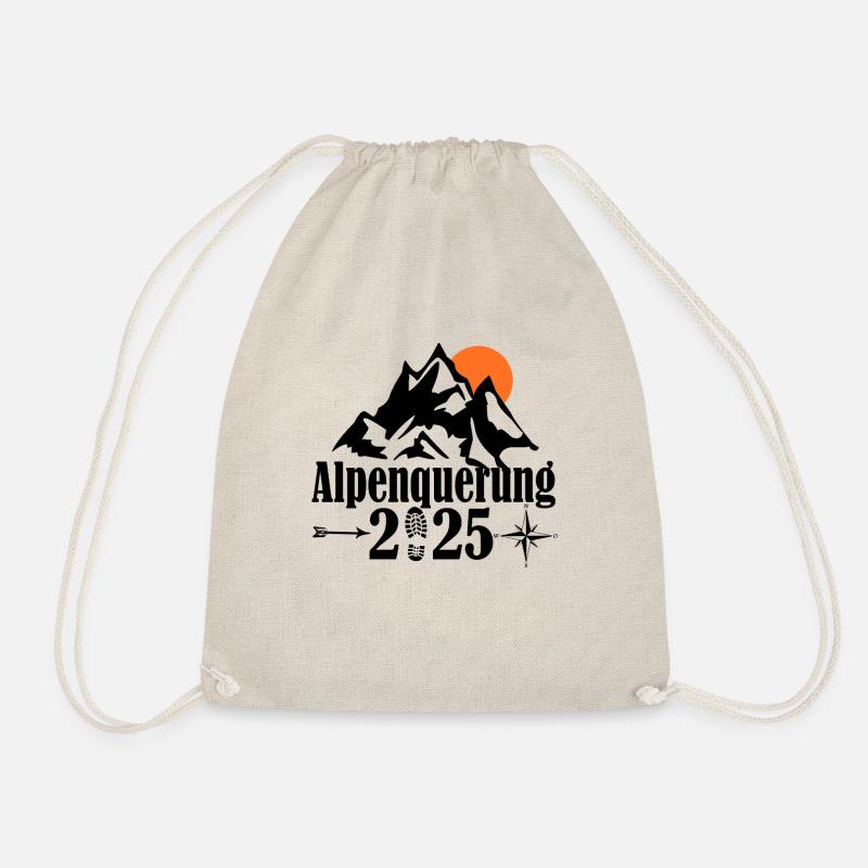alpenquerung 2025 - Turnbeutel - Natur