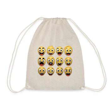 The Silly Expressions - Drawstring Bag - nature - Front