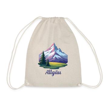 Allgäu bunt comic - Turnbeutel - Natur - Vorne