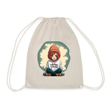 The Introverts Comfort - Drawstring Bag - nature - Front