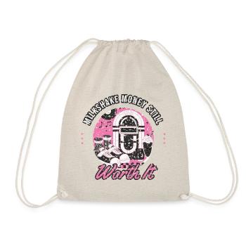 Sock Hop - Milkshake Money Still Worth It - Fuenfz - Turnbeutel - Natur - Vorne
