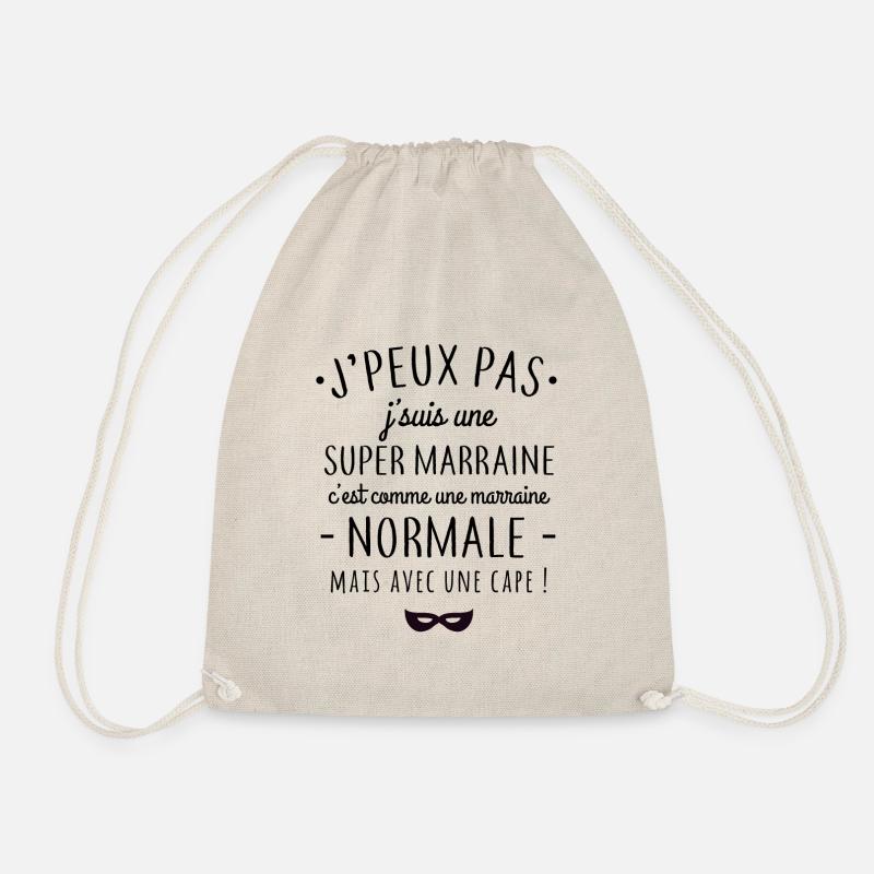Super marraine - Sac de sport léger - nature