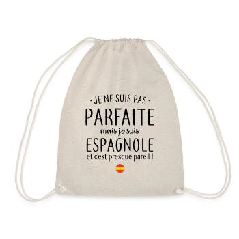 Je suis Espagnole - Sac de sport léger - nature - Devant