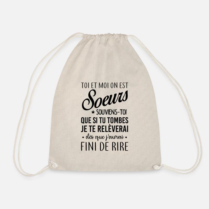 On est soeurs - Sac de sport léger - nature