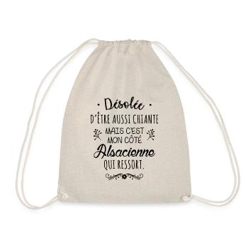 Mon côté Alsacienne - Sac de sport léger - nature - Devant