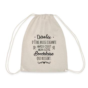 Mon côté Bordelaise - Sac de sport léger - nature - Devant