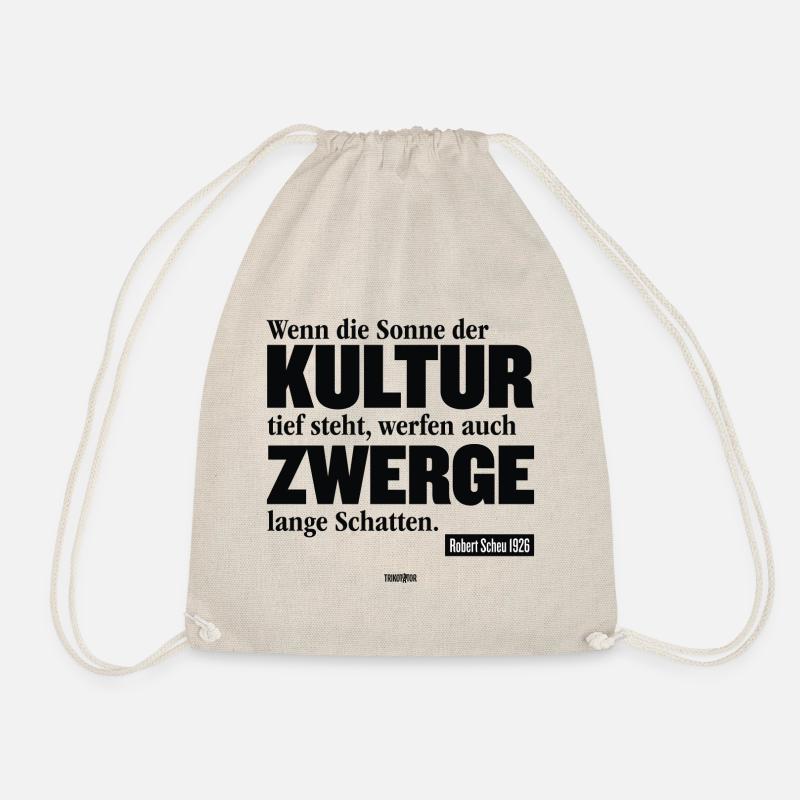 Kultur-Zwerge - Turnbeutel - Natur