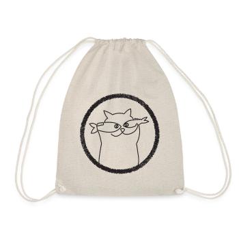 un coup FishyCat - Sac de sport léger - nature - Devant