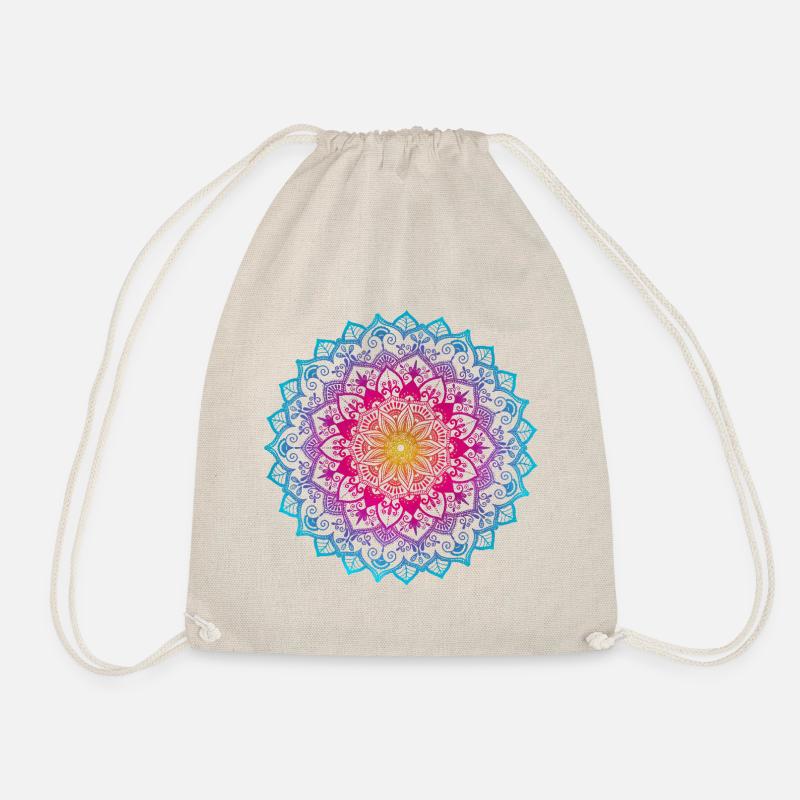 Mandala - Turnbeutel - Natur