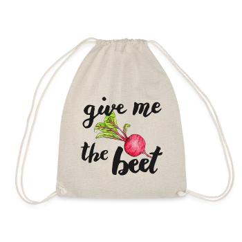 give me the beet rouge - Sac de sport léger - nature - Devant