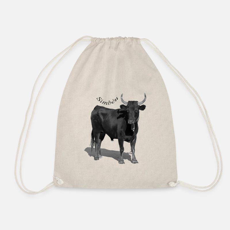 Stier von Der Simbèu Camargue - Turnbeutel - Natur
