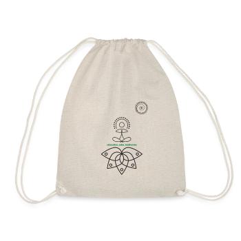 meditation - Drawstring Bag - nature - Front
