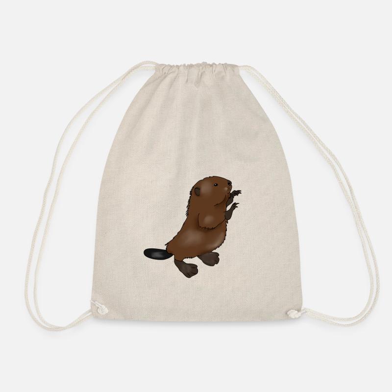 Biber Baby - Turnbeutel - Natur