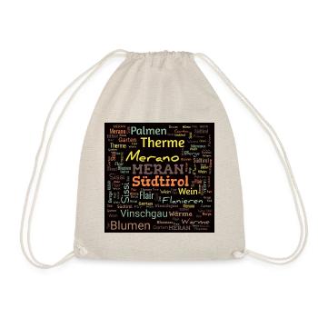 Merano - Drawstring Bag - nature - Front