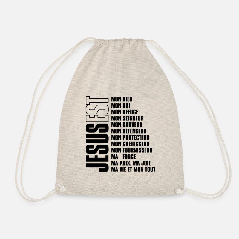 JÉSUS EST MON TOUT - Sac de sport léger - nature