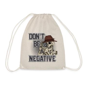 Skull Photographer Photo Skull Photograph Gift - Drawstring Bag - nature - Front