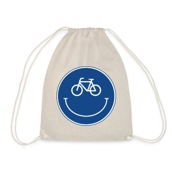 Vélo - Smile Emoji Signalisation de signalisation Z 237 - Sac de sport léger - nature - Devant