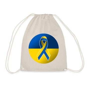 Freedom for Ukraine - Drawstring Bag - nature - Front