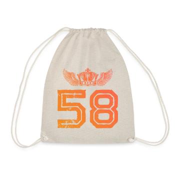 58 Couronne numérique - Sac de sport léger - nature - Devant