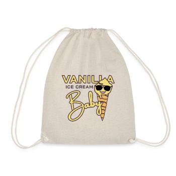 Vanilla Ice Cream Baby - Turnbeutel - Natur - Vorne
