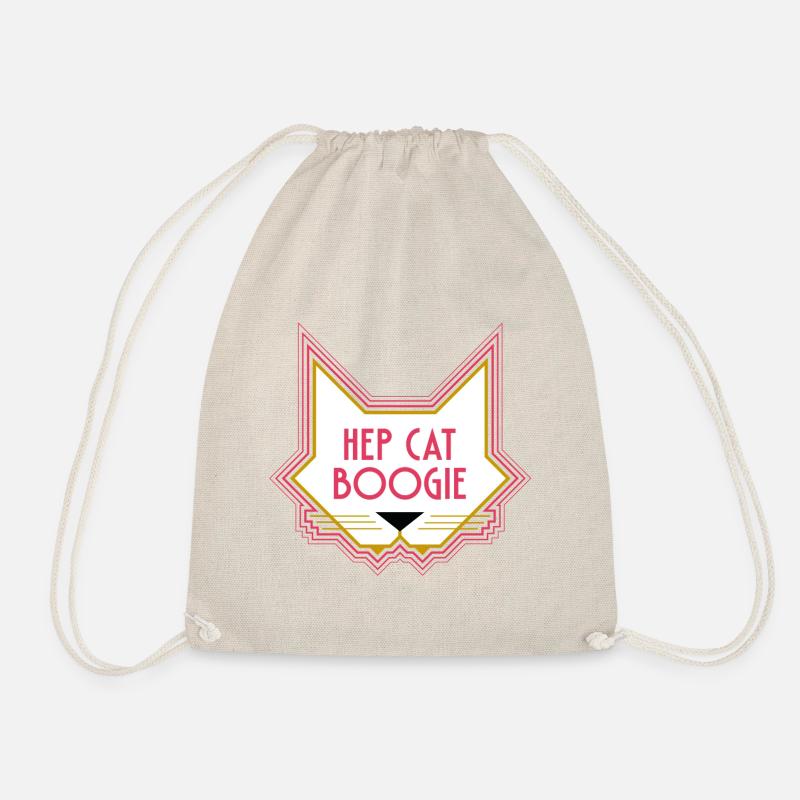 Hep Cat Boogie - Turnbeutel - Natur