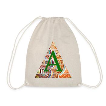 triangle e 56 a - Drawstring Bag - nature - Front