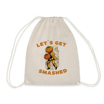 Let's Get Smashed Vintage Pumpkin #2 - Turnbeutel - Natur - Vorne