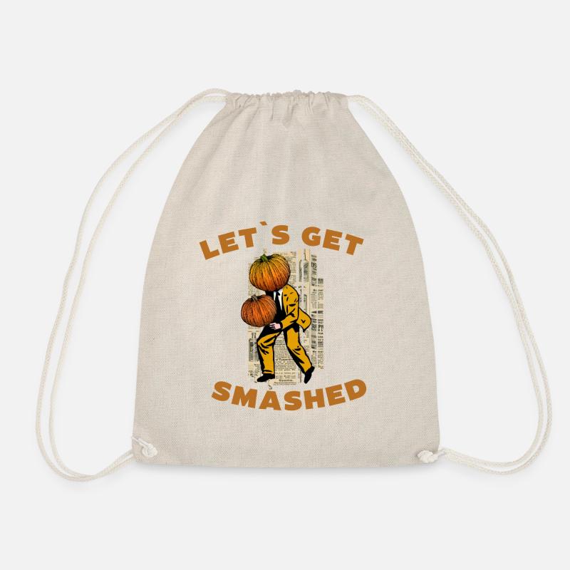 Let's Get Smashed Vintage Pumpkin #2 - Turnbeutel - Natur